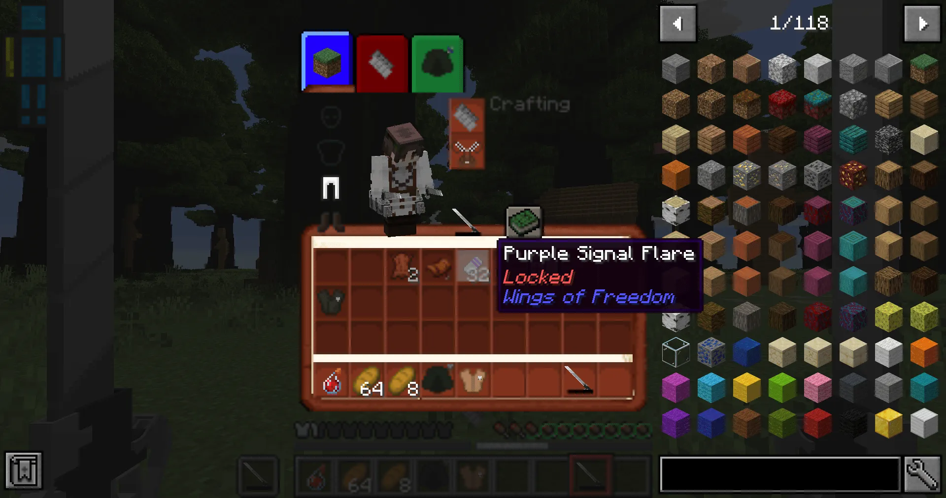 Oggvik's Inventory Freeze — скриншот 4 (Моды, Minecraft)
