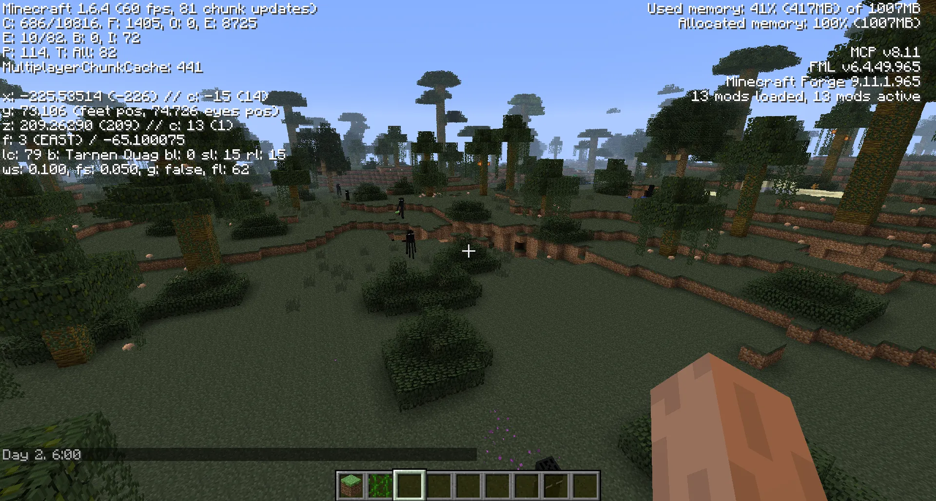 Dark-Adaptations, Моды, Minecraft