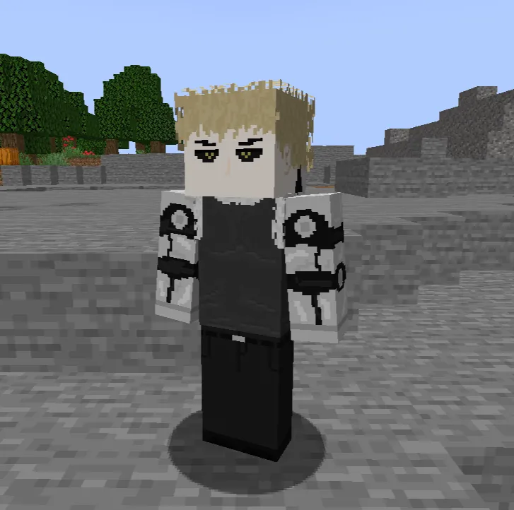 Mine Punch Man — скриншот 1 (Моды, Minecraft)