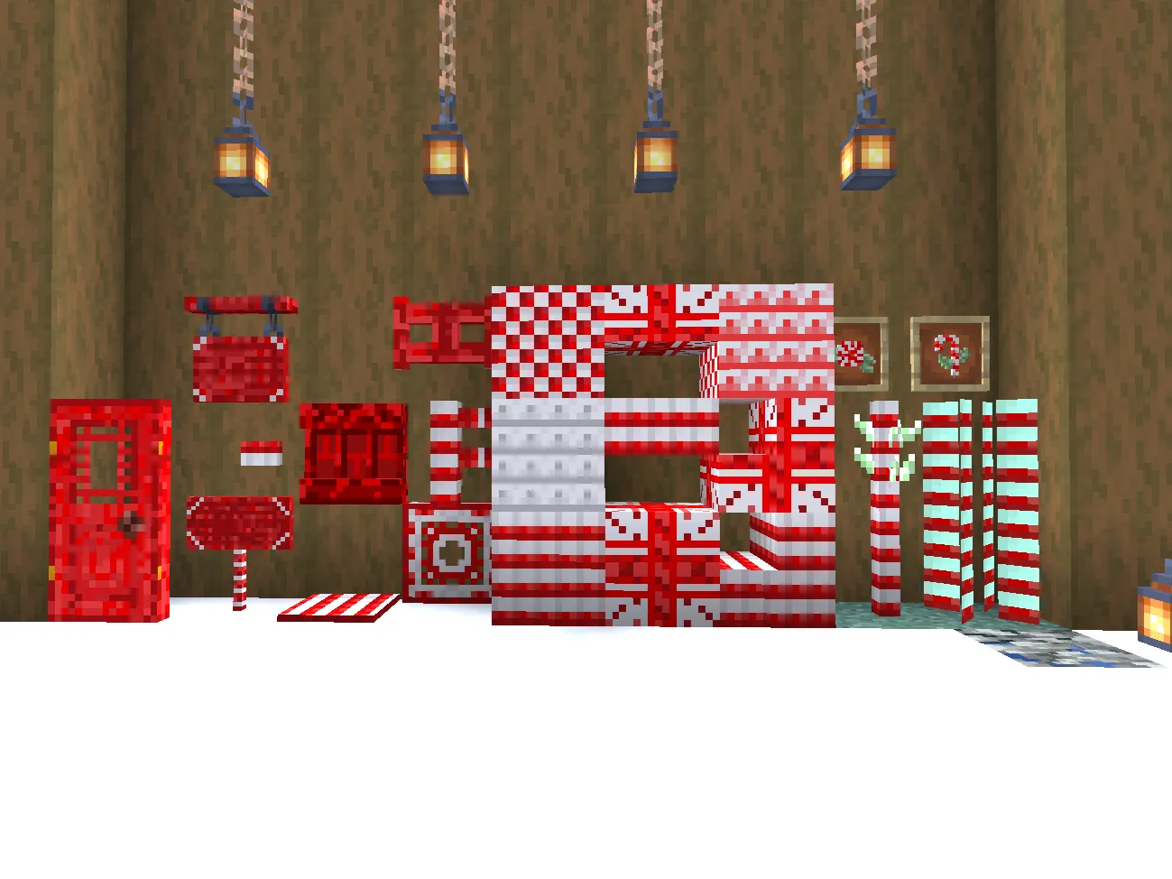 Holiday Whimsy, Текстуры, Minecraft