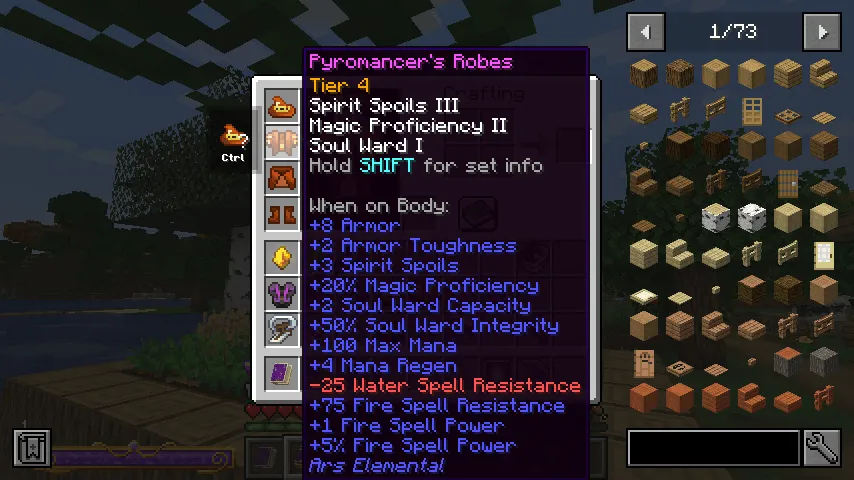 Ars Hex Unity, Моды, Minecraft