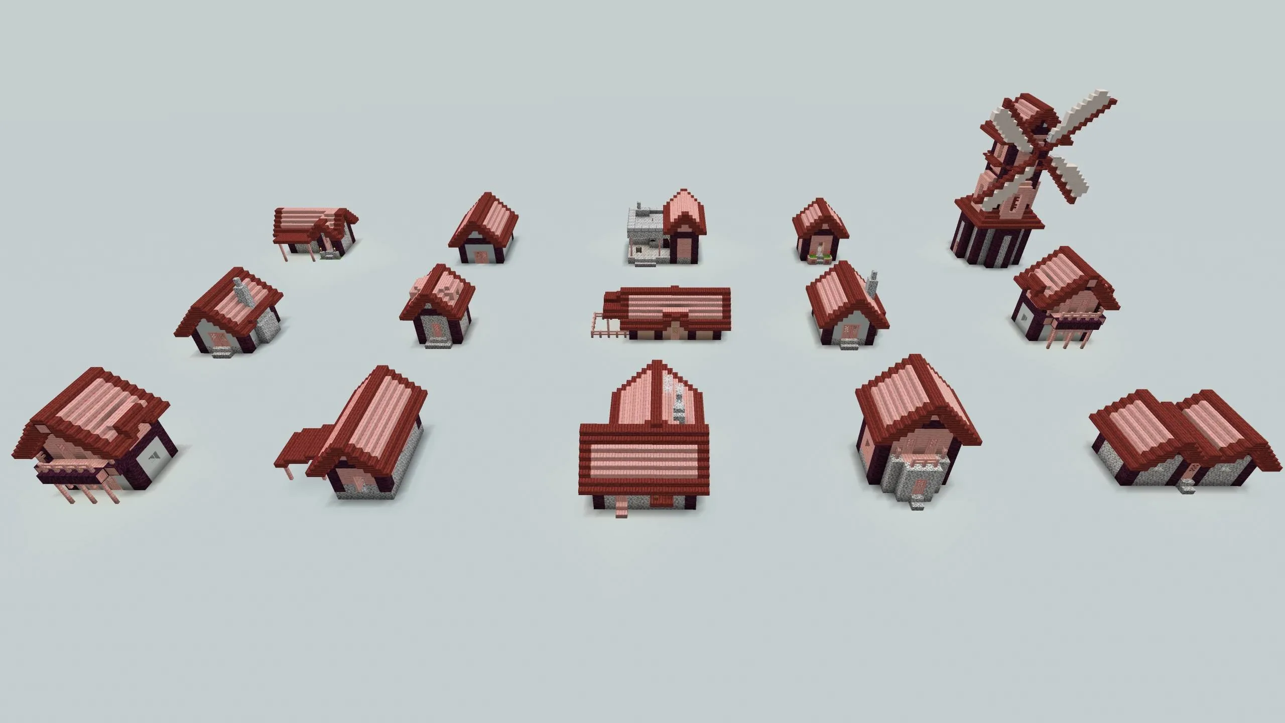 Cherry House Pack, Карты, Minecraft