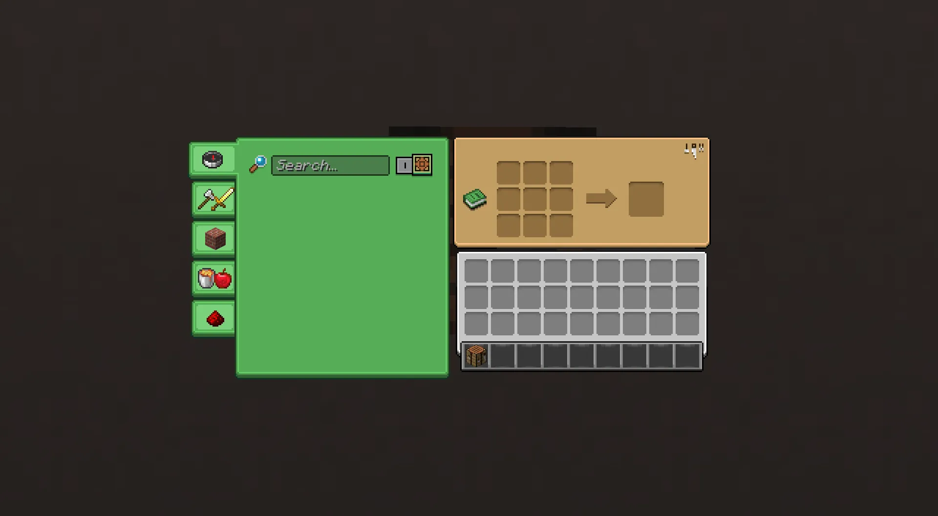 IngotUI - White Version — скриншот 1 (Текстуры, Minecraft)