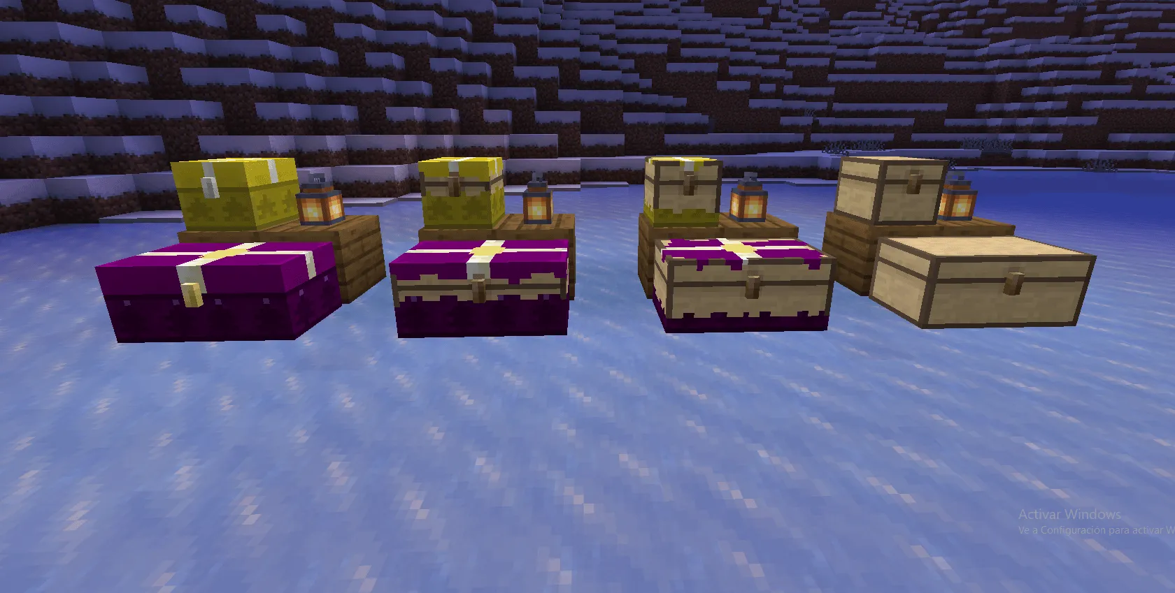 Simple Christmas Chests — скриншот 4 (Текстуры, Minecraft)
