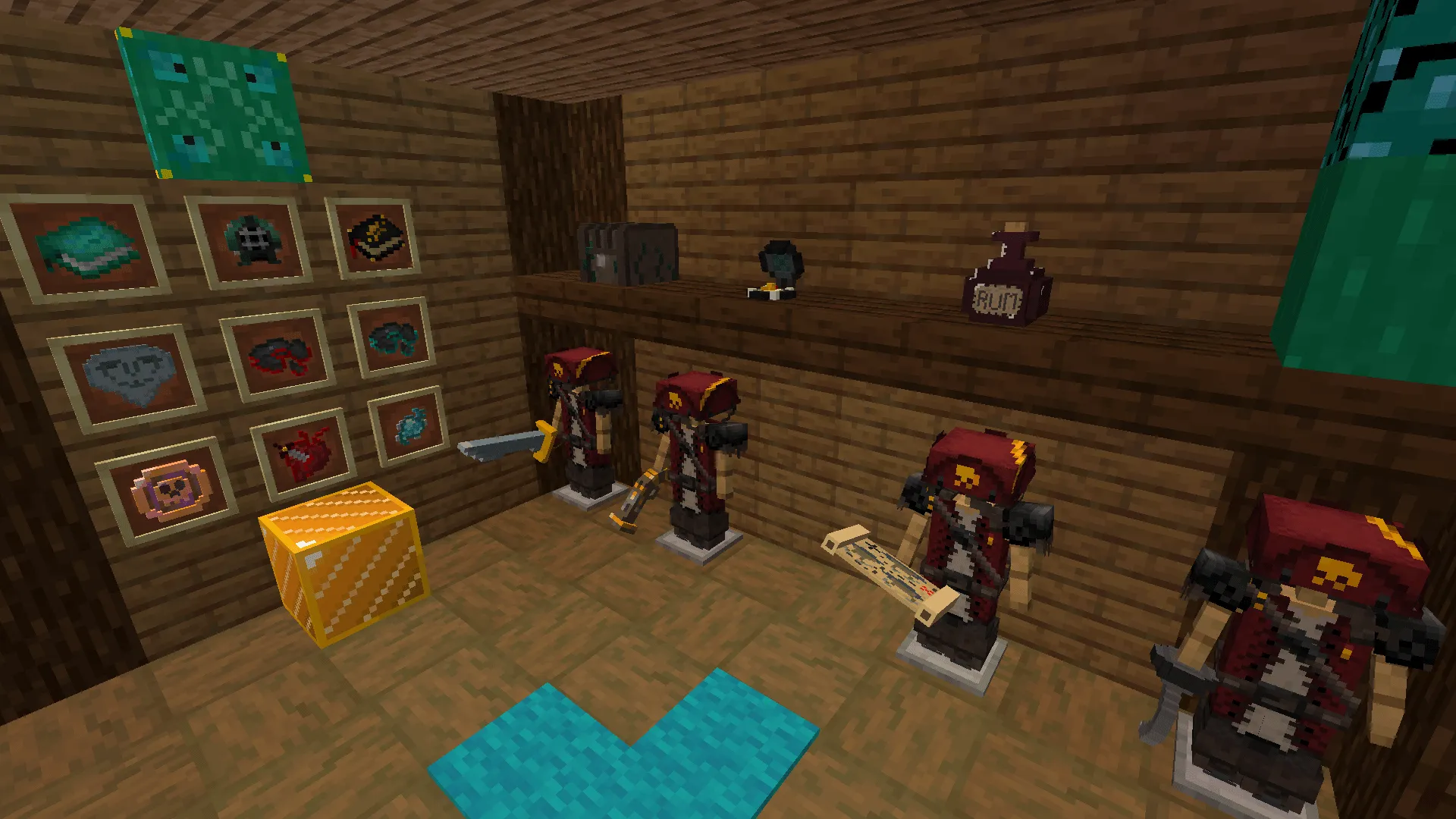 Cursed Seas, Моды, Minecraft