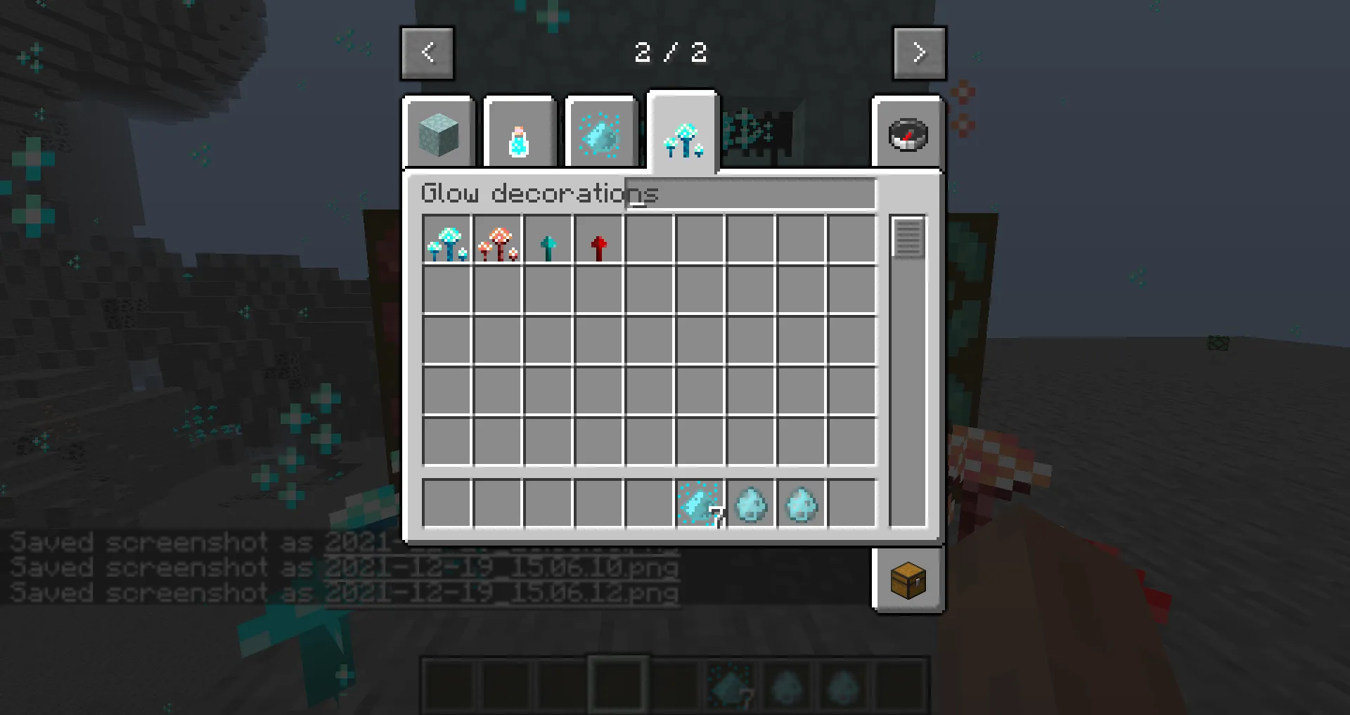 cave bulbs, Моды, Minecraft