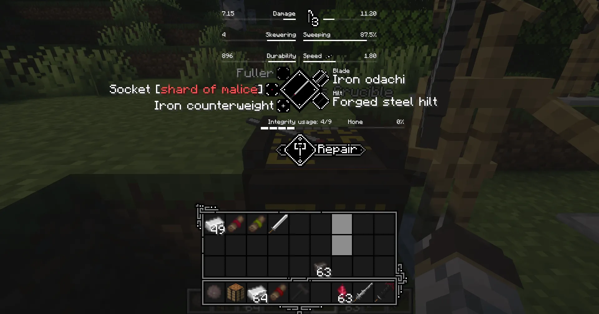Tetra: Re-Enlarged, Моды, Minecraft