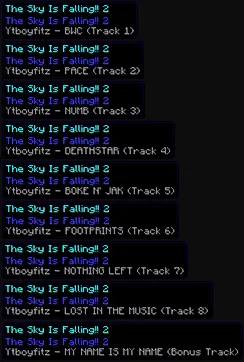 Ytboyfitz x OneMoreTime! - The Sky is Falling 2 (PRERELEASE) — скриншот 3 (Моды, Minecraft)