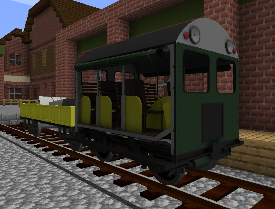 Wickham Trolley for Immersive Railroading — скриншот 1 (Текстуры, Minecraft)