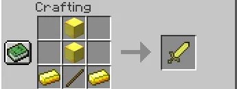 Reforced Golden Tools — скриншот 2 (Моды, Minecraft)