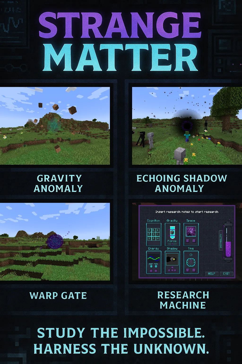 Strange  Matter, Моды, Minecraft