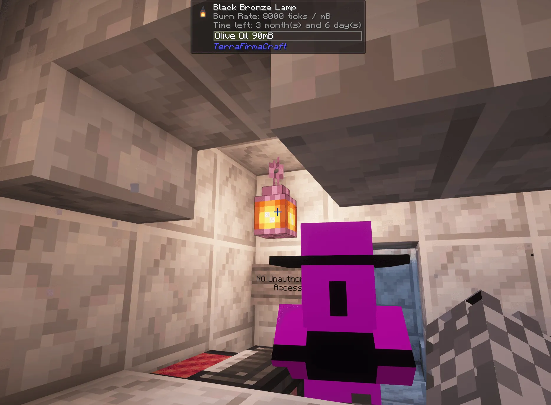 Villagers Keep TFC Lamps Lit — скриншот 1 (Моды, Minecraft)