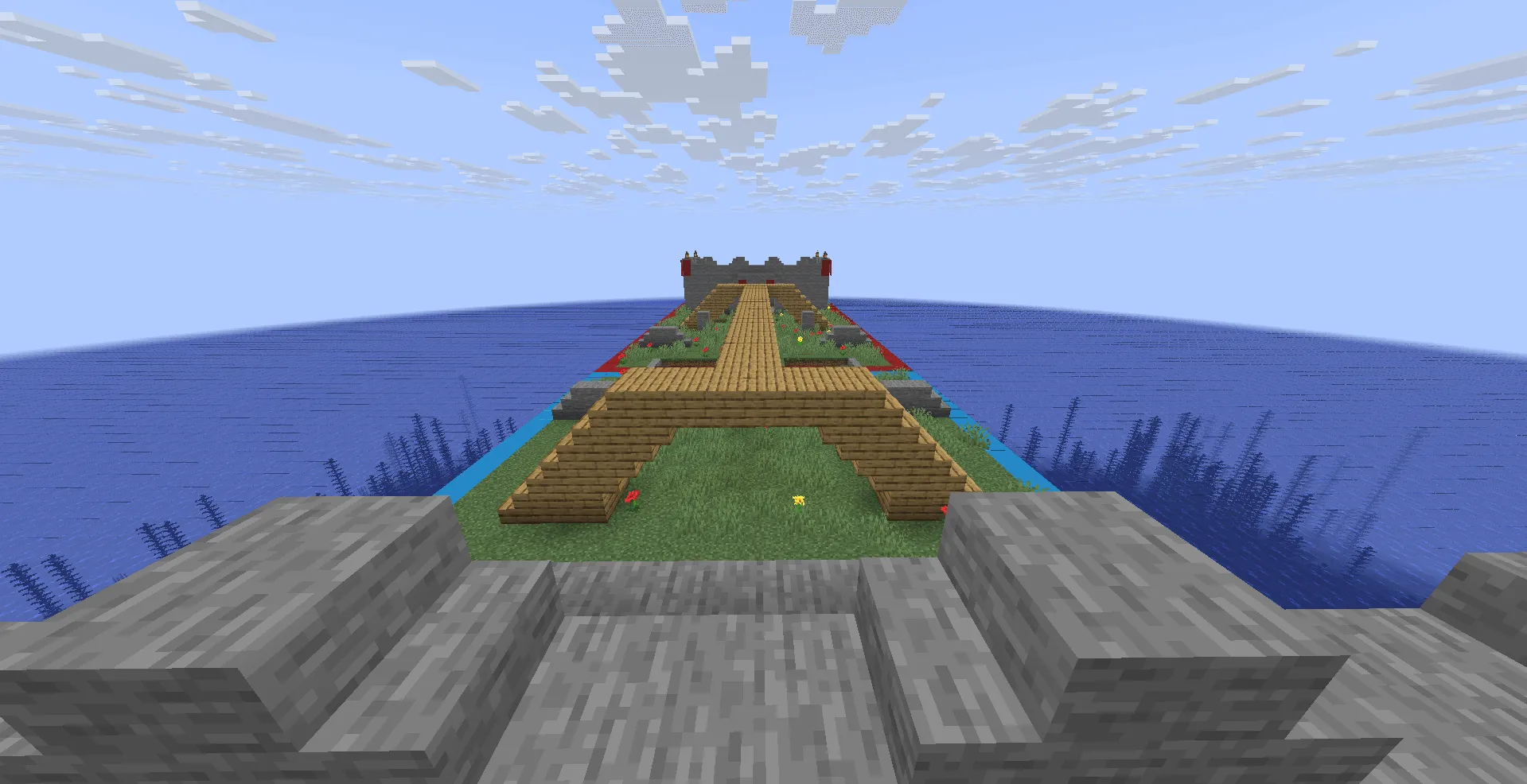 simple arena (1.19-1.21.11), Карты, Minecraft