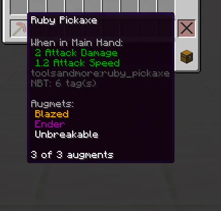 Augmented Tools — скриншот 2 (Моды, Minecraft)