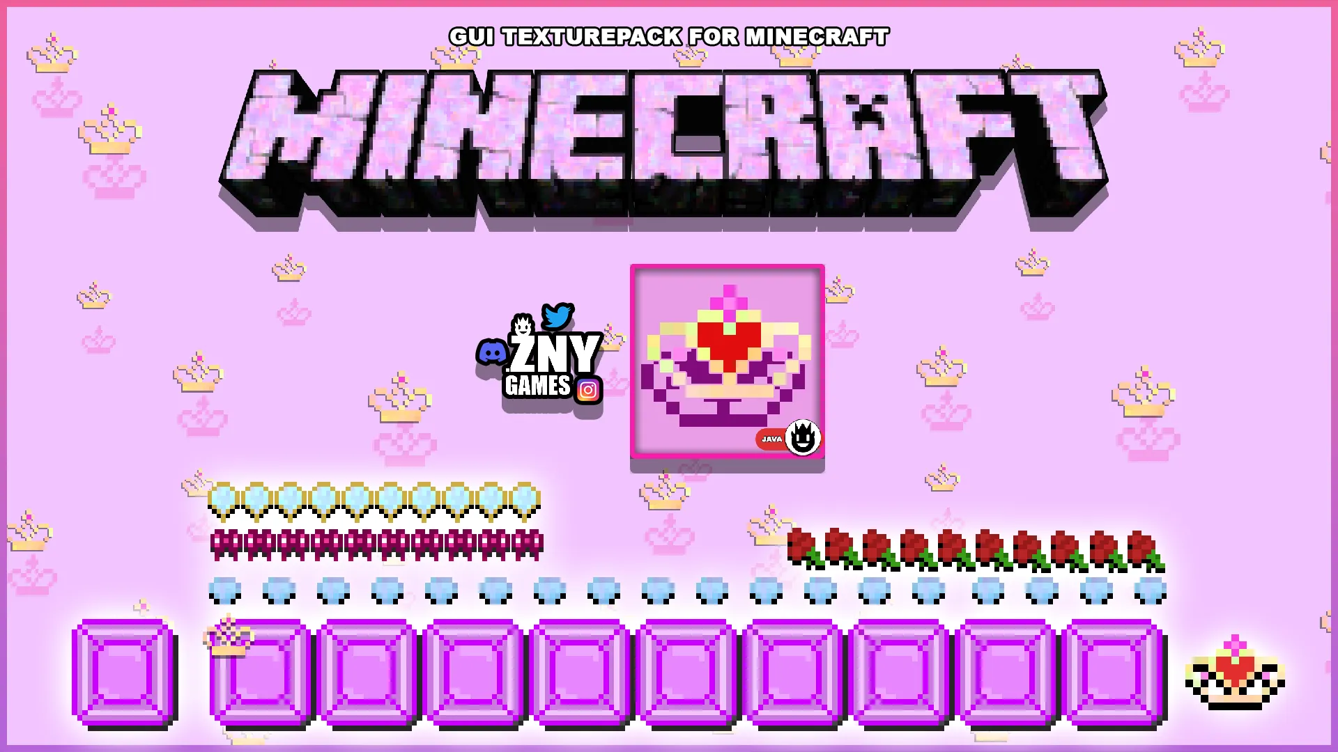 PRINCESS, Текстуры, Minecraft