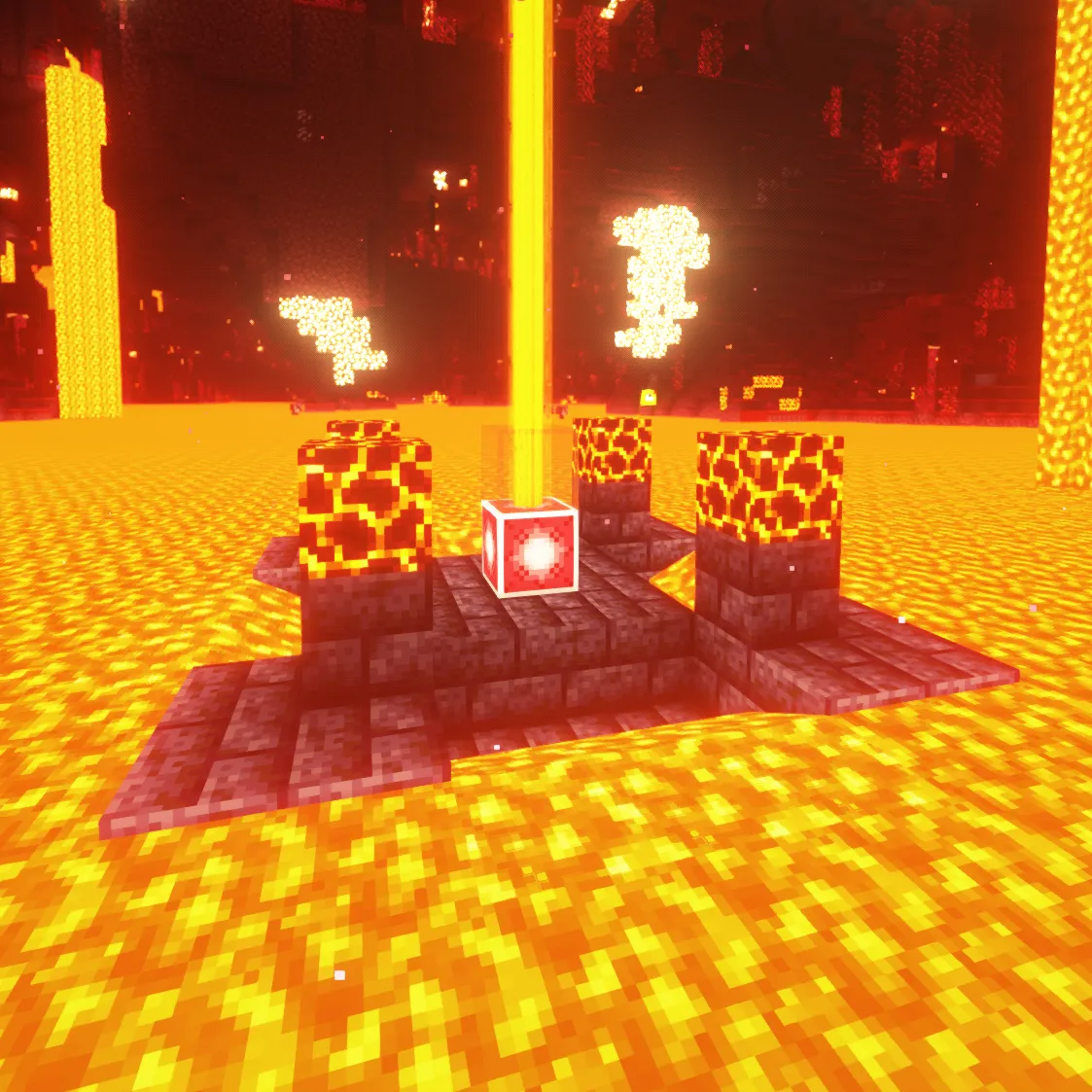 The Kitchen's Nether Beacon Mod [Fabric] — скриншот 2 (Моды, Minecraft)