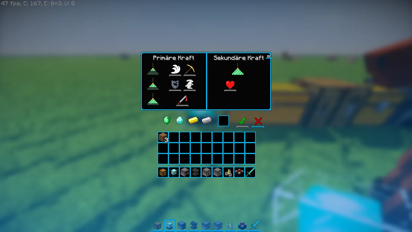 Transparent GUI "Digital", Текстуры, Minecraft