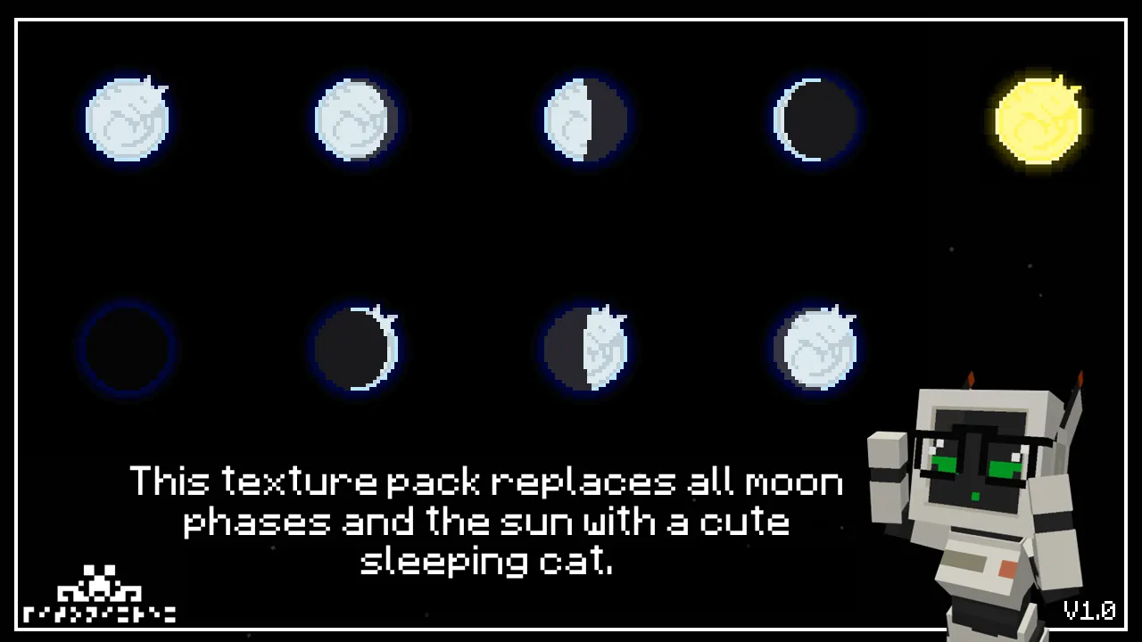 Astral Cats — скриншот 1 (Текстуры, Minecraft)