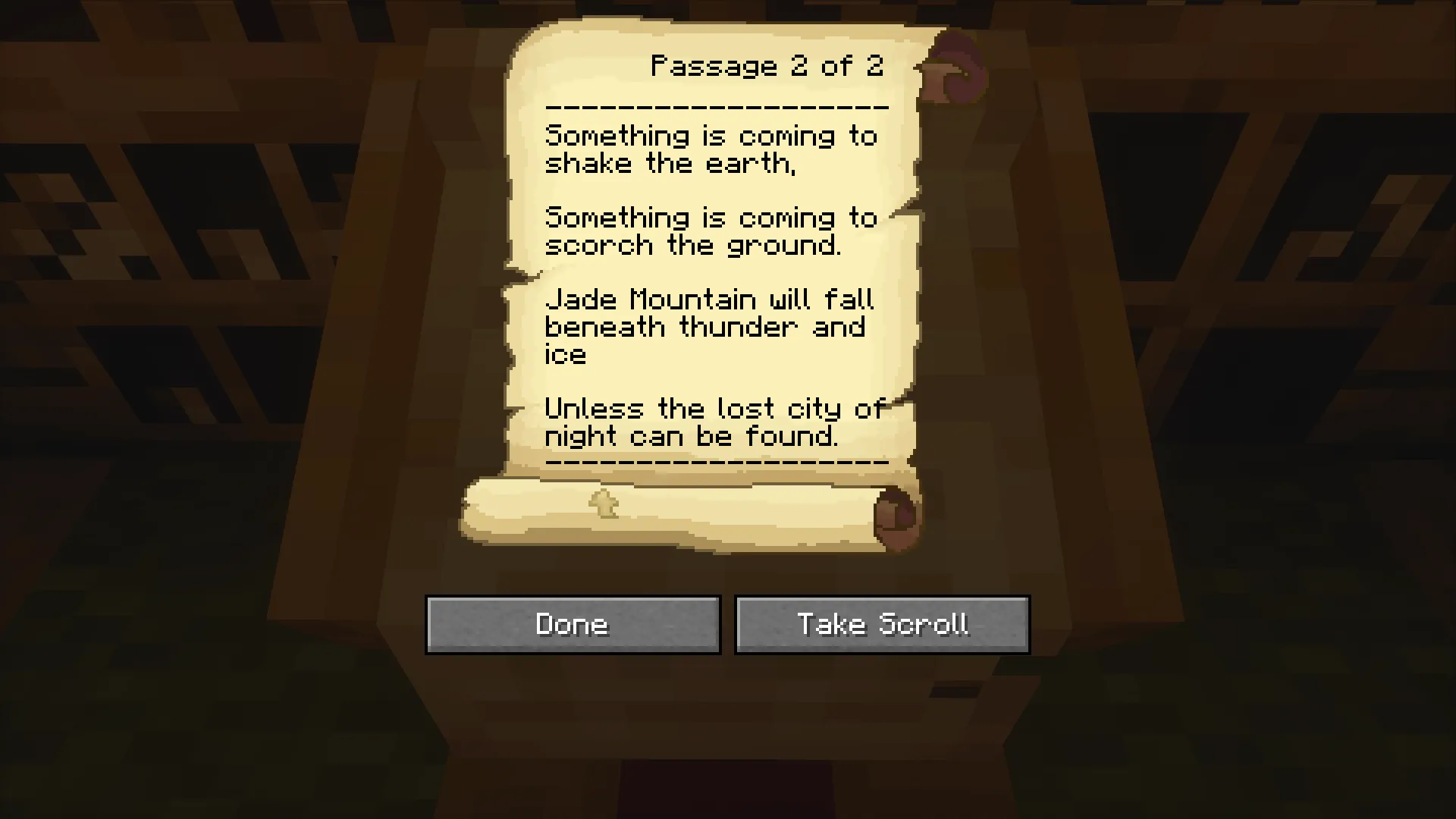 Superior Scrolls, Текстуры, Minecraft