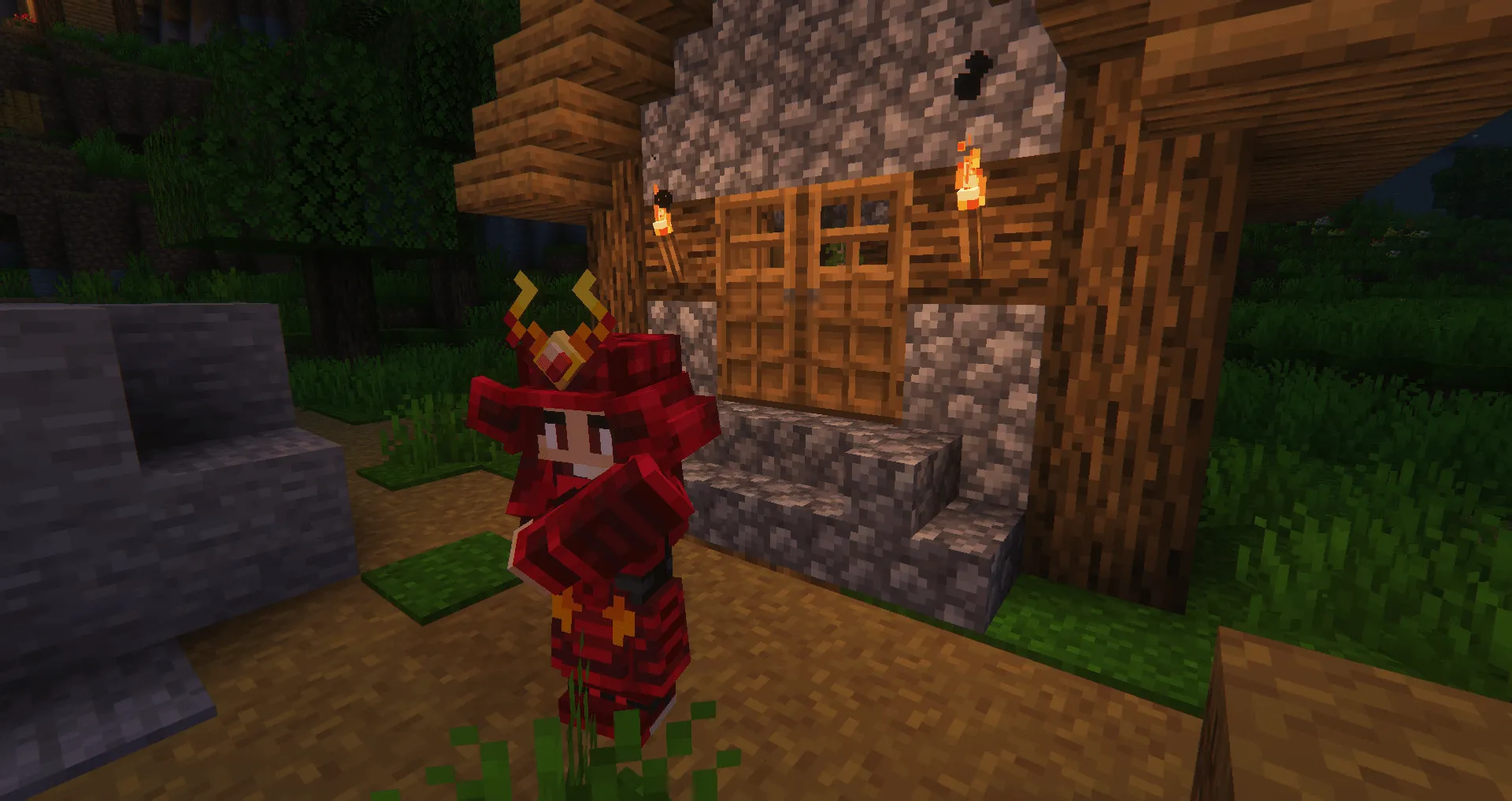 Wizard Samurai - Iron's Spells Addon x Samurai Dynasty, Моды, Minecraft