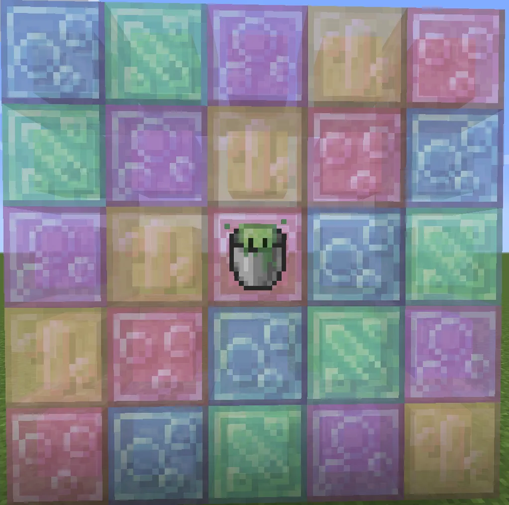 Crystal Slimes, Текстуры, Minecraft