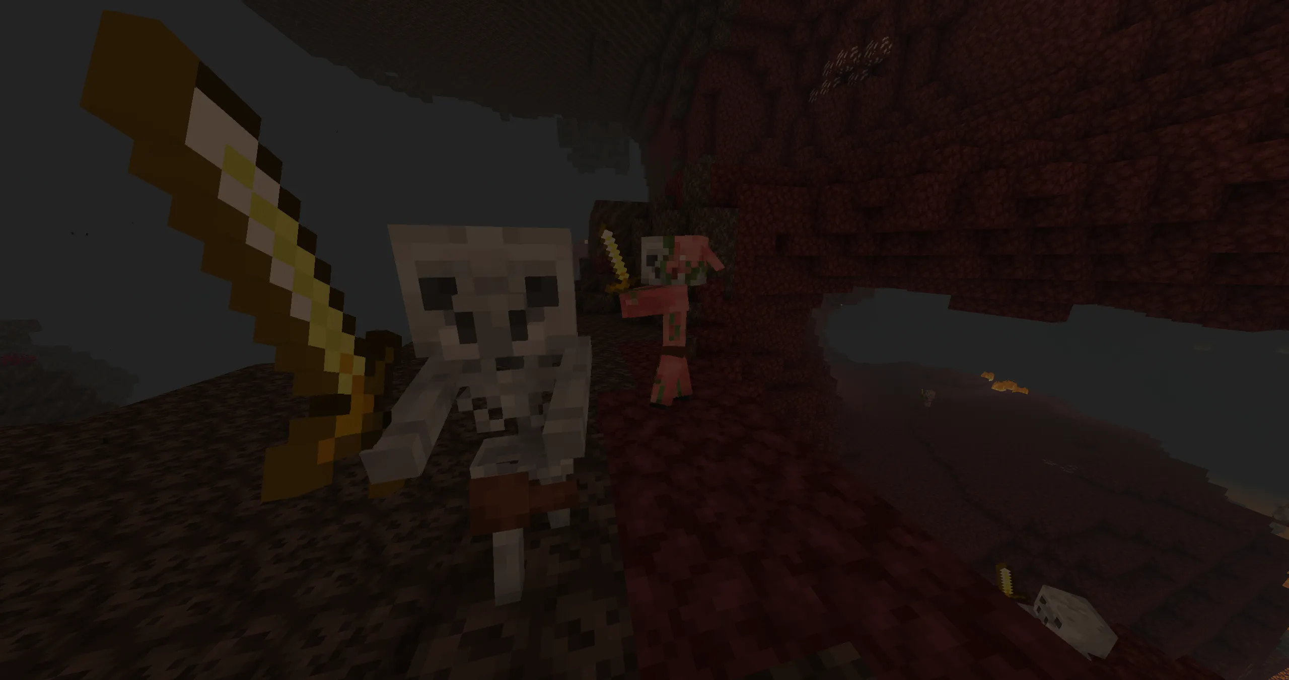 Shiny's Skeletal Piglins, Текстуры, Minecraft