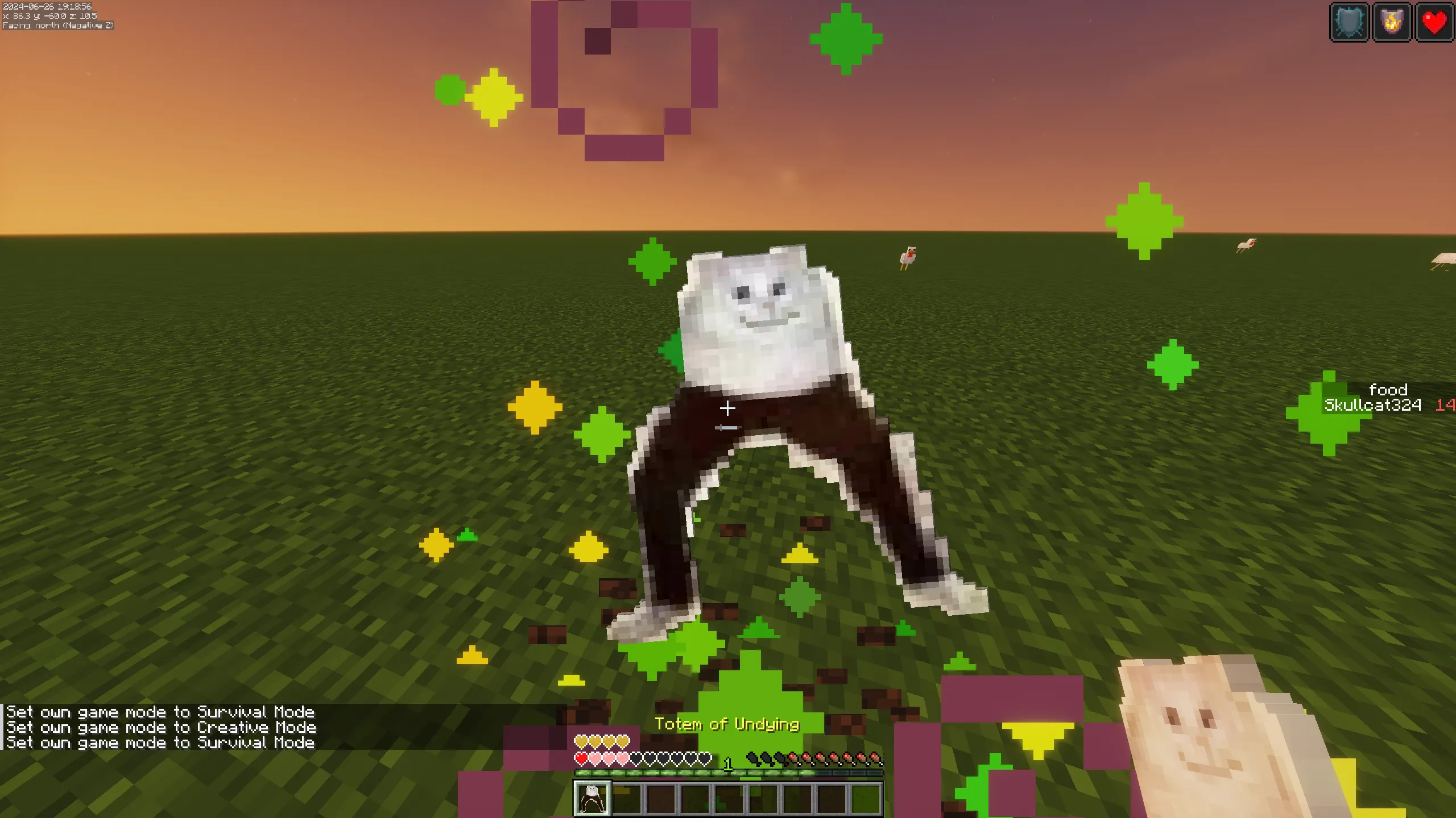 Long Cat Totem — скриншот 1 (Текстуры, Minecraft)