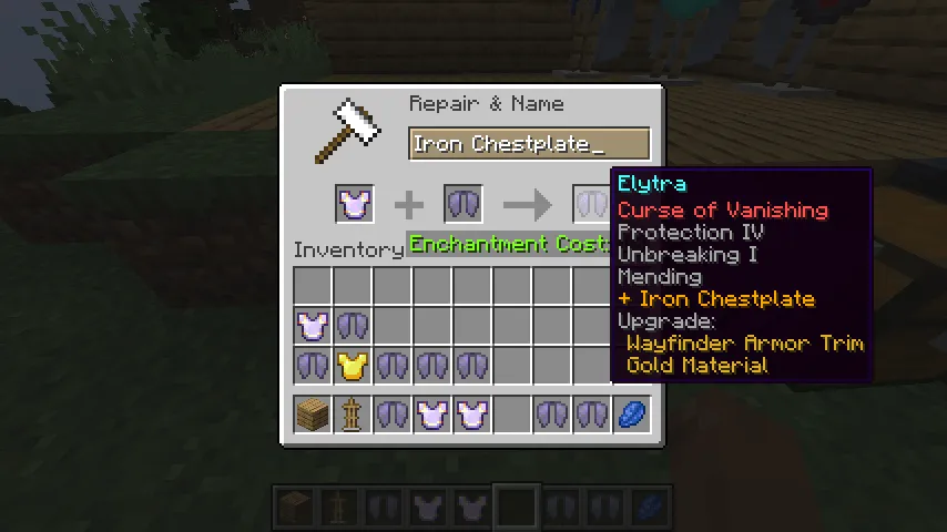 Metal Wings — скриншот 1 (Моды, Minecraft)