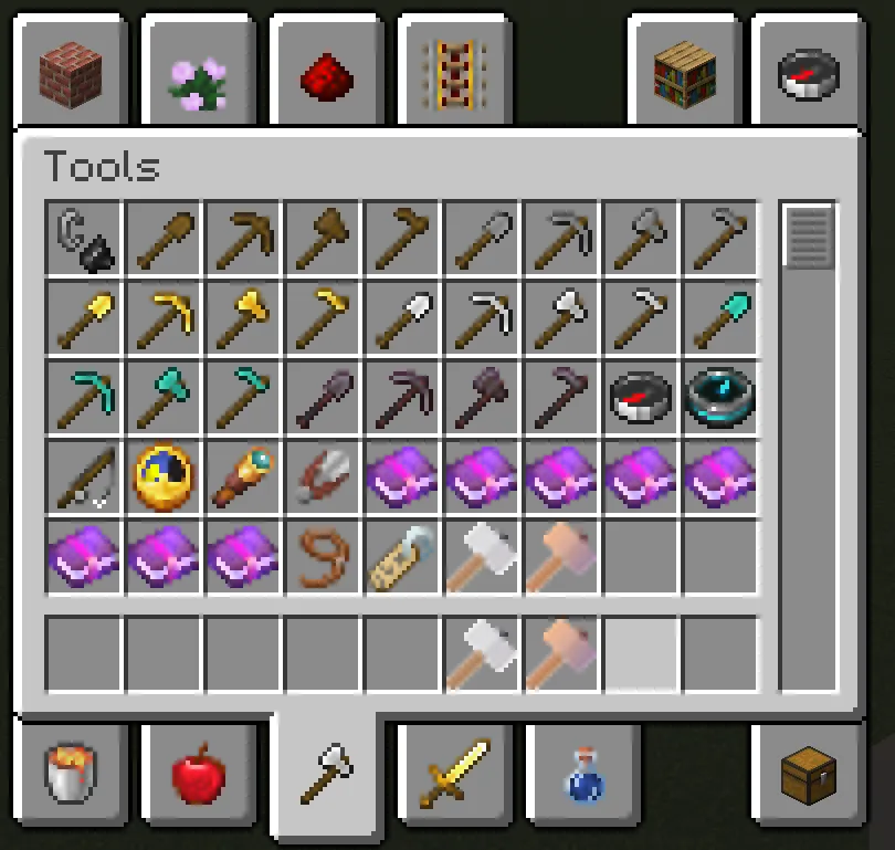 Hammer Me, Моды, Minecraft