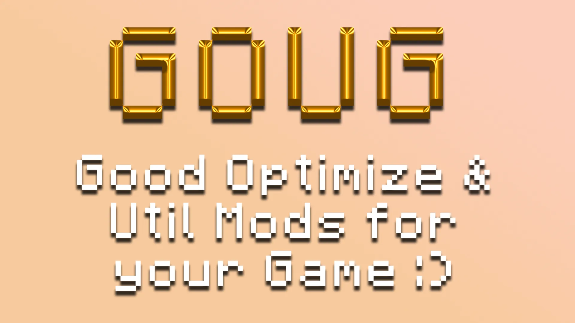 GOUG - [Good Optimize & Util Mods for your Game] — скриншот 1 (Модпаки, Minecraft)