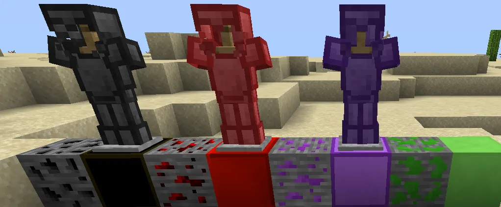 ores and armor(NEW), Моды, Minecraft