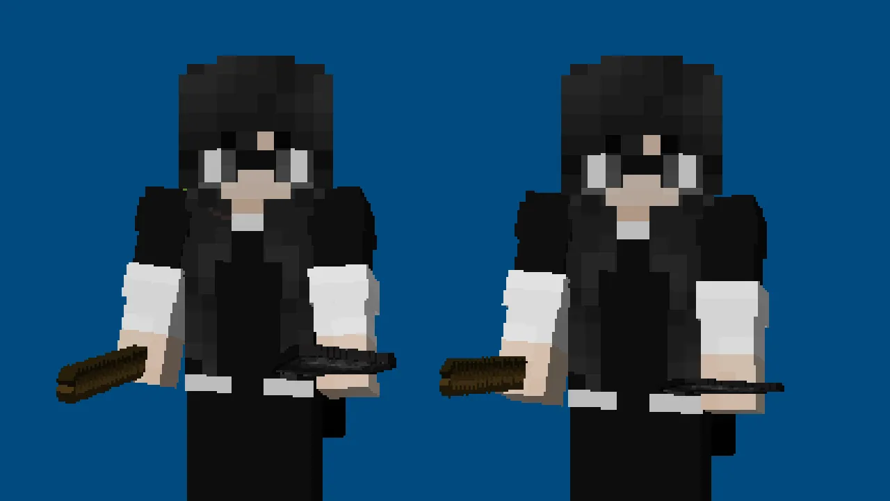 Half-Width Items, Текстуры, Minecraft