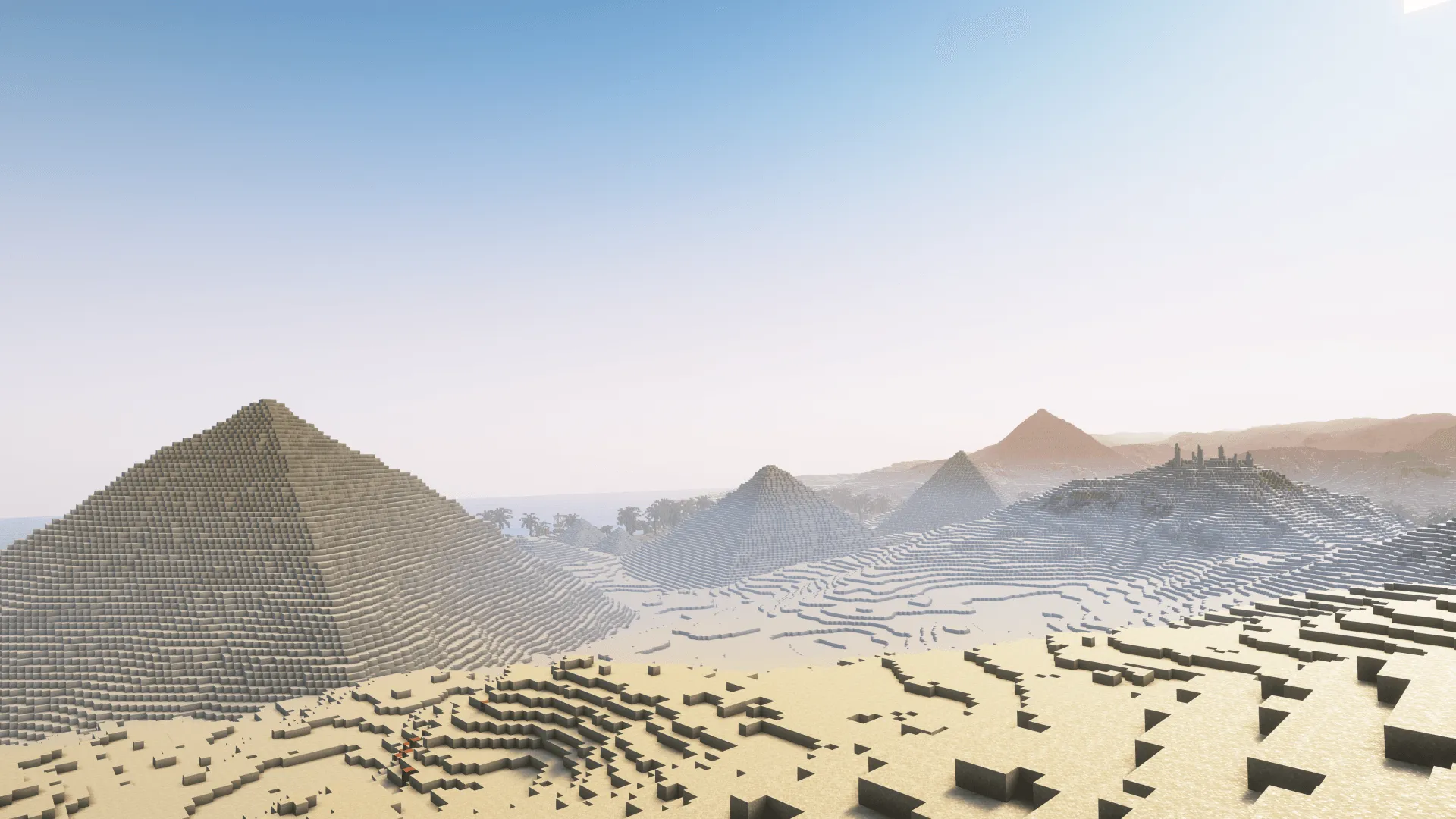 Ancient Egypt, Карты, Minecraft