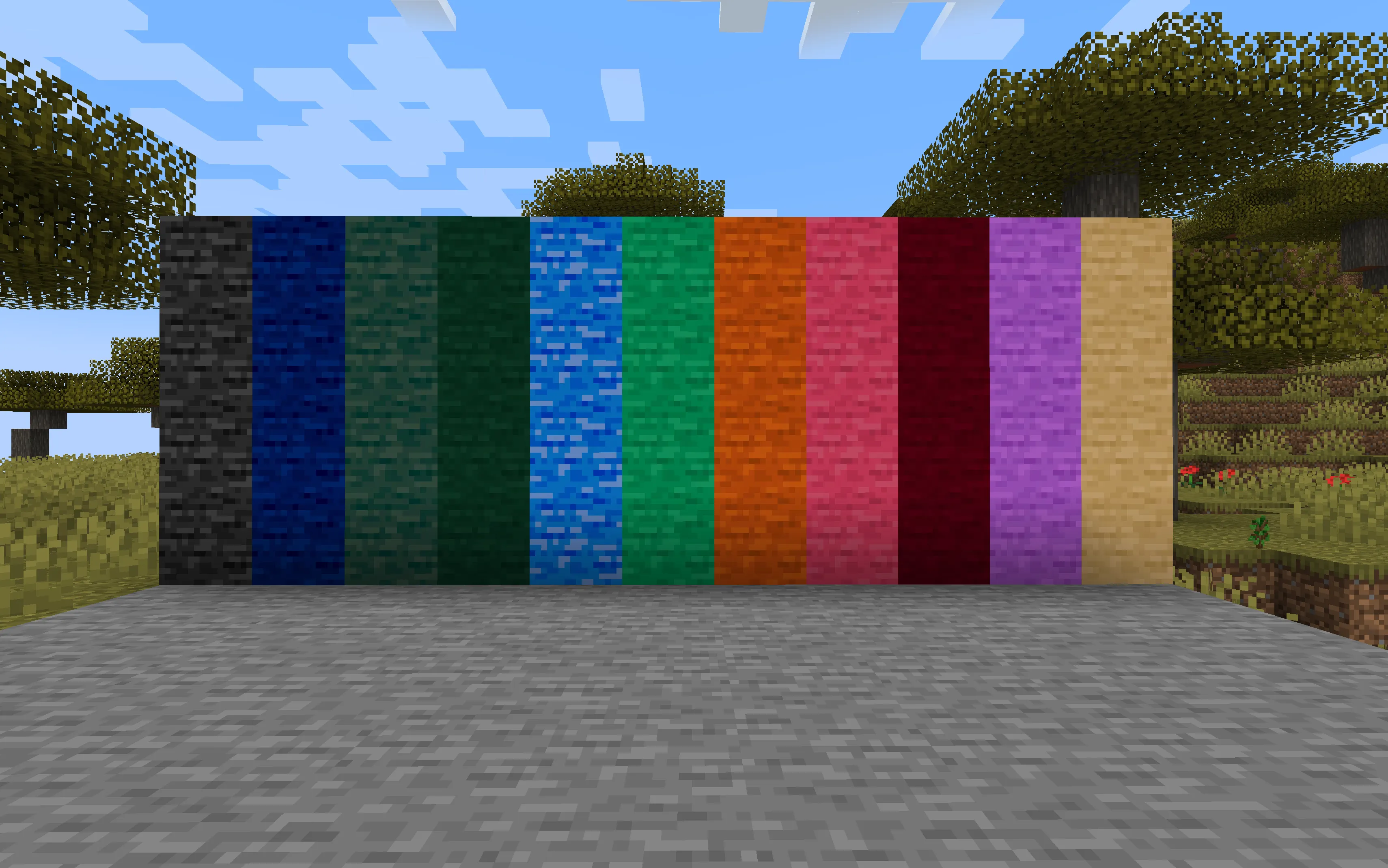 Colored Stone, Моды, Minecraft