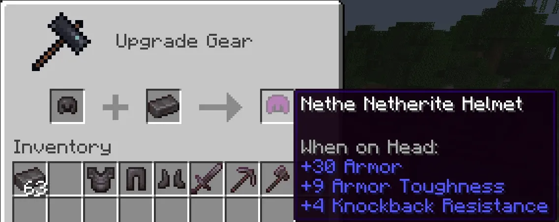 Nethe-Netherite — скриншот 6 (Моды, Minecraft)