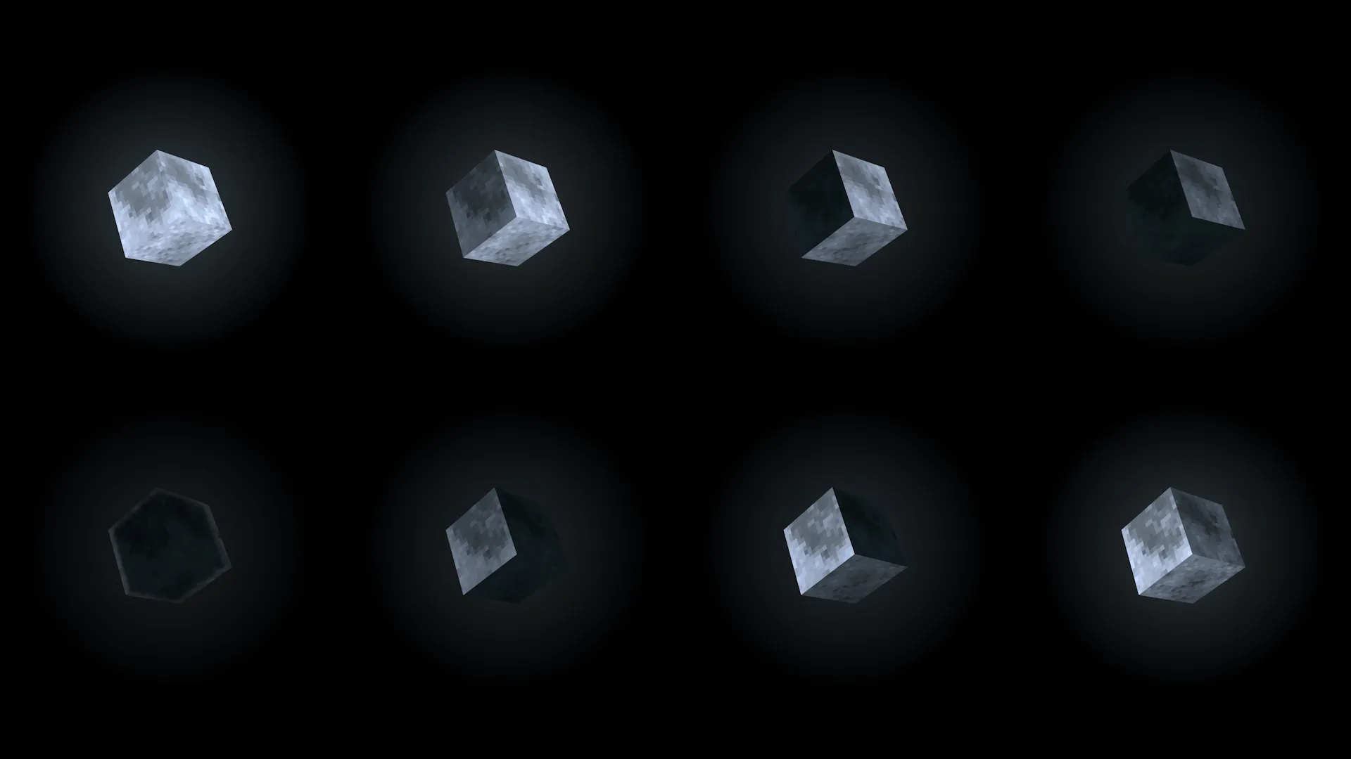 Cubic Sun & Moon, Текстуры, Minecraft