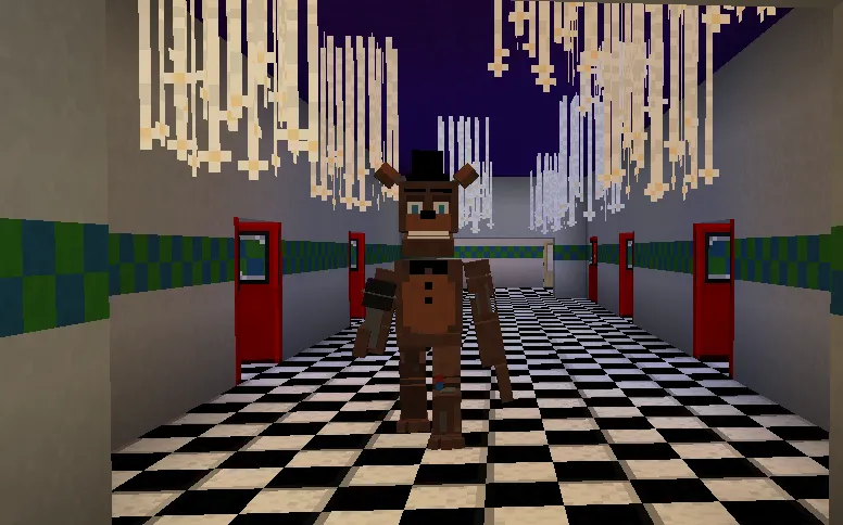 Five Night´s at Blocks, Моды, Minecraft