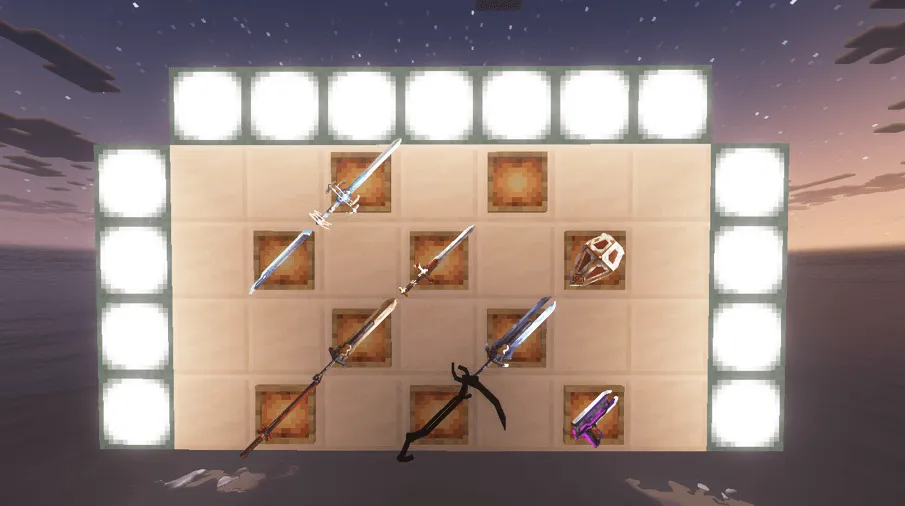 【epic fight】BD&Hill Reforge the Sword Edge — скриншот 14 (Текстуры, Minecraft)