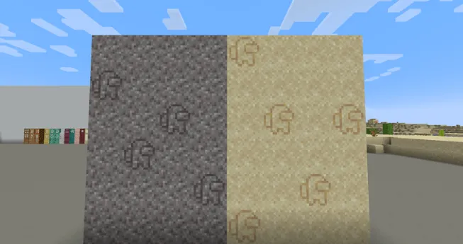 Visible Suspicious Blocks SUS — скриншот 2 (Текстуры, Minecraft)