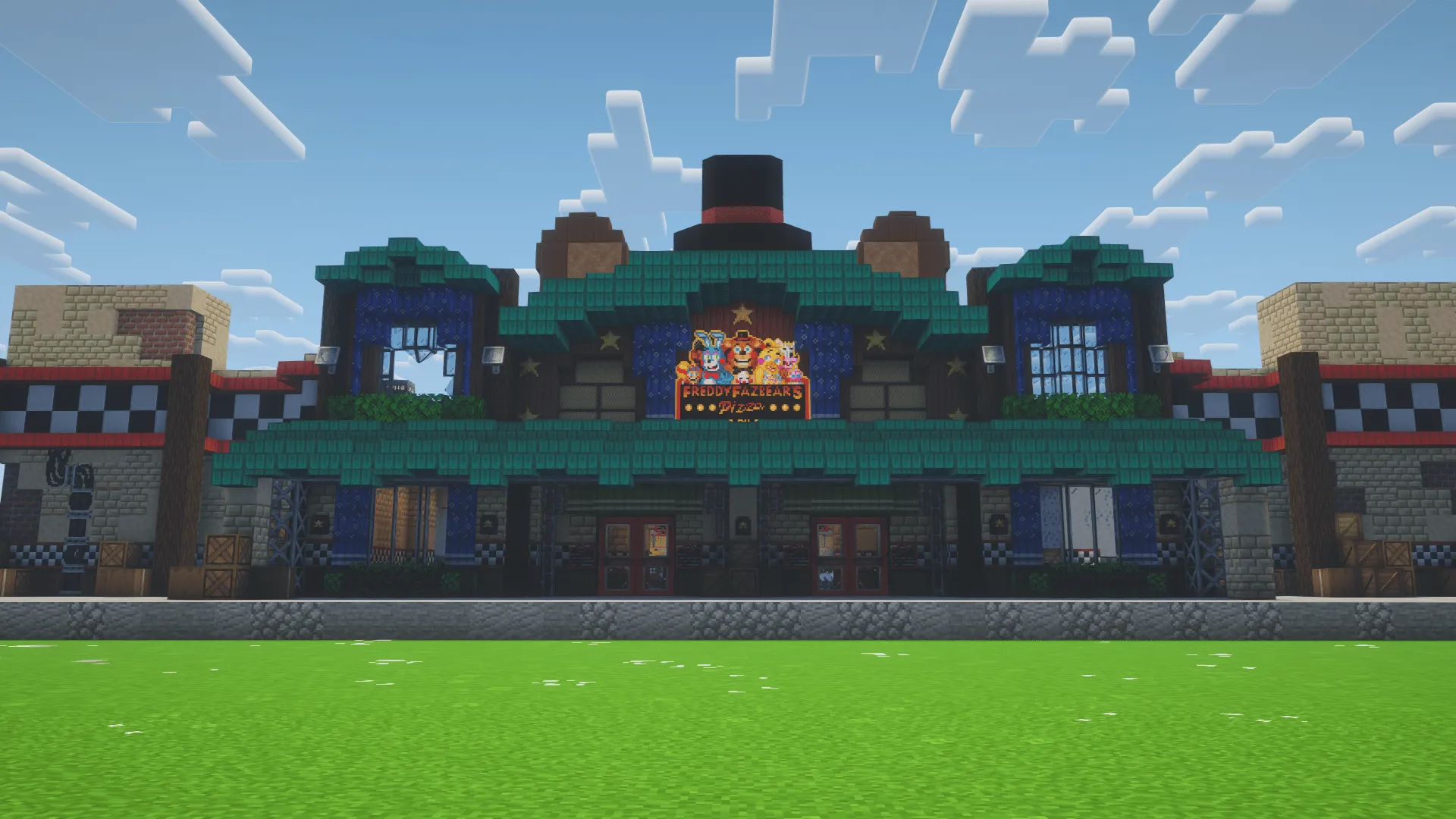 GoldGrave2007 FNaF Map (CANCELLED) — скриншот 8 (Карты, Minecraft)