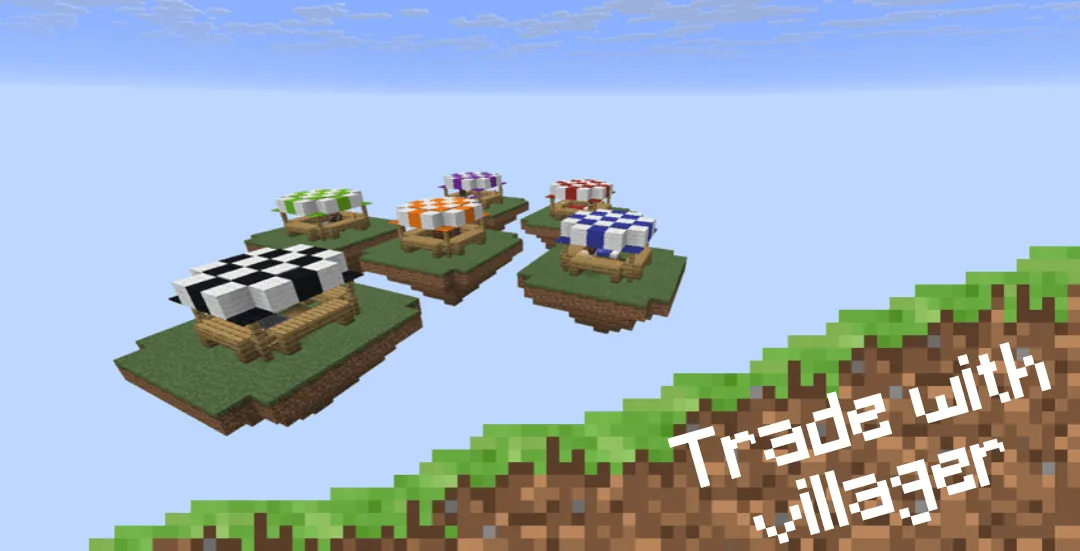 OneBlock Of Dirt, Карты, Minecraft