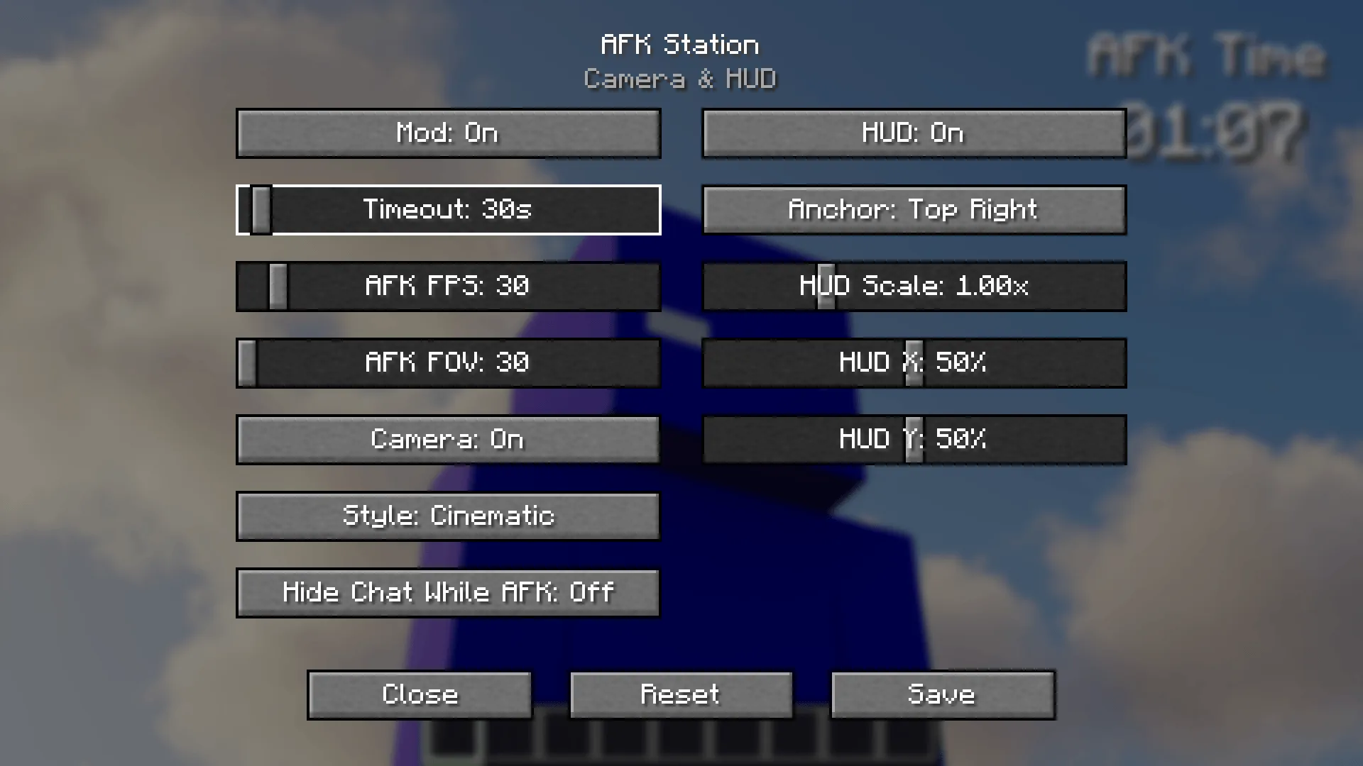 AFKStation, Моды, Minecraft