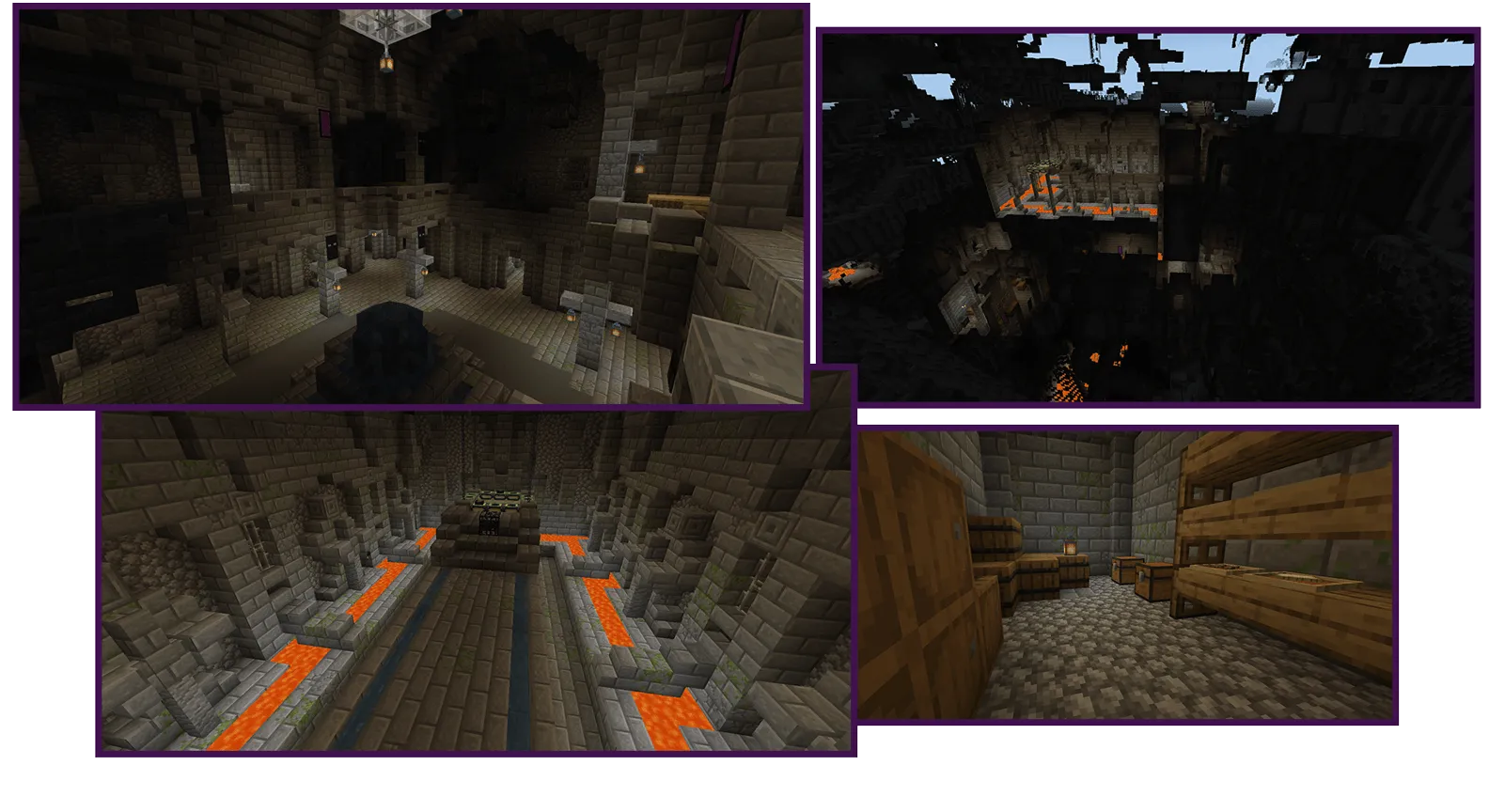 TFC Structures - Better Stronghold — скриншот 1 (Моды, Minecraft)