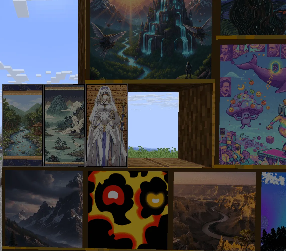 BETTER PAINTING 512+, Текстуры, Minecraft