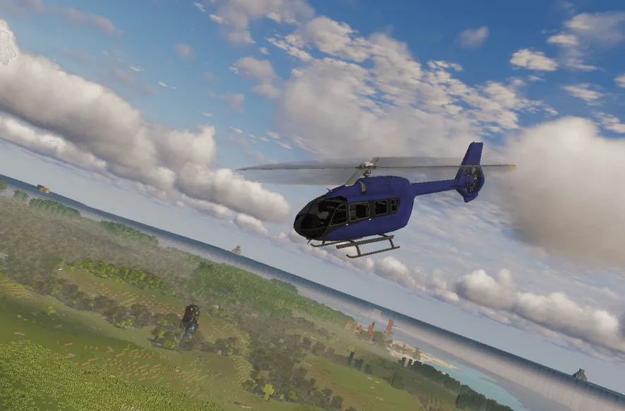 Immersive Flight Simulator [IFS] - Immersive Vehicles content pack, Моды, Minecraft