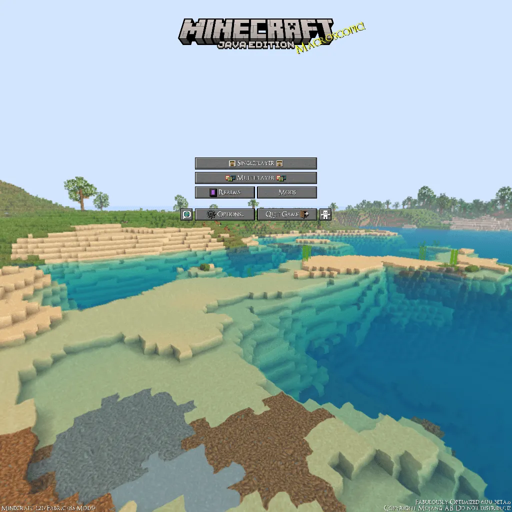 Pan-O-Rama, Текстуры, Minecraft