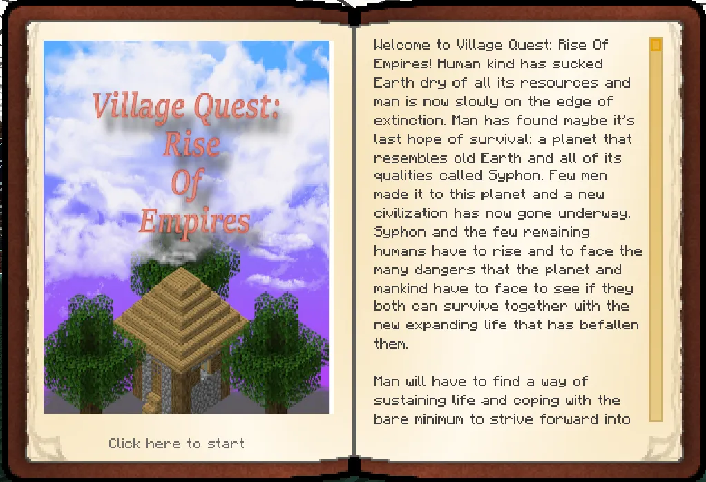 Village Quest: Rise Of Empires — скриншот 2 (Модпаки, Minecraft)