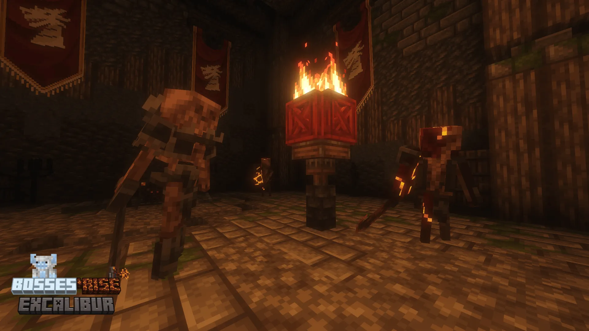 Excalibur | Bosses'Rise Support — скриншот 5 (Текстуры, Minecraft)