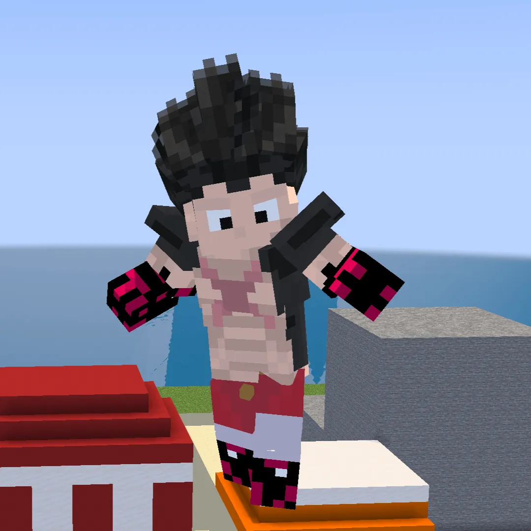 Luffy Gear 4 (JCraft: EOE) — скриншот 1 (Текстуры, Minecraft)