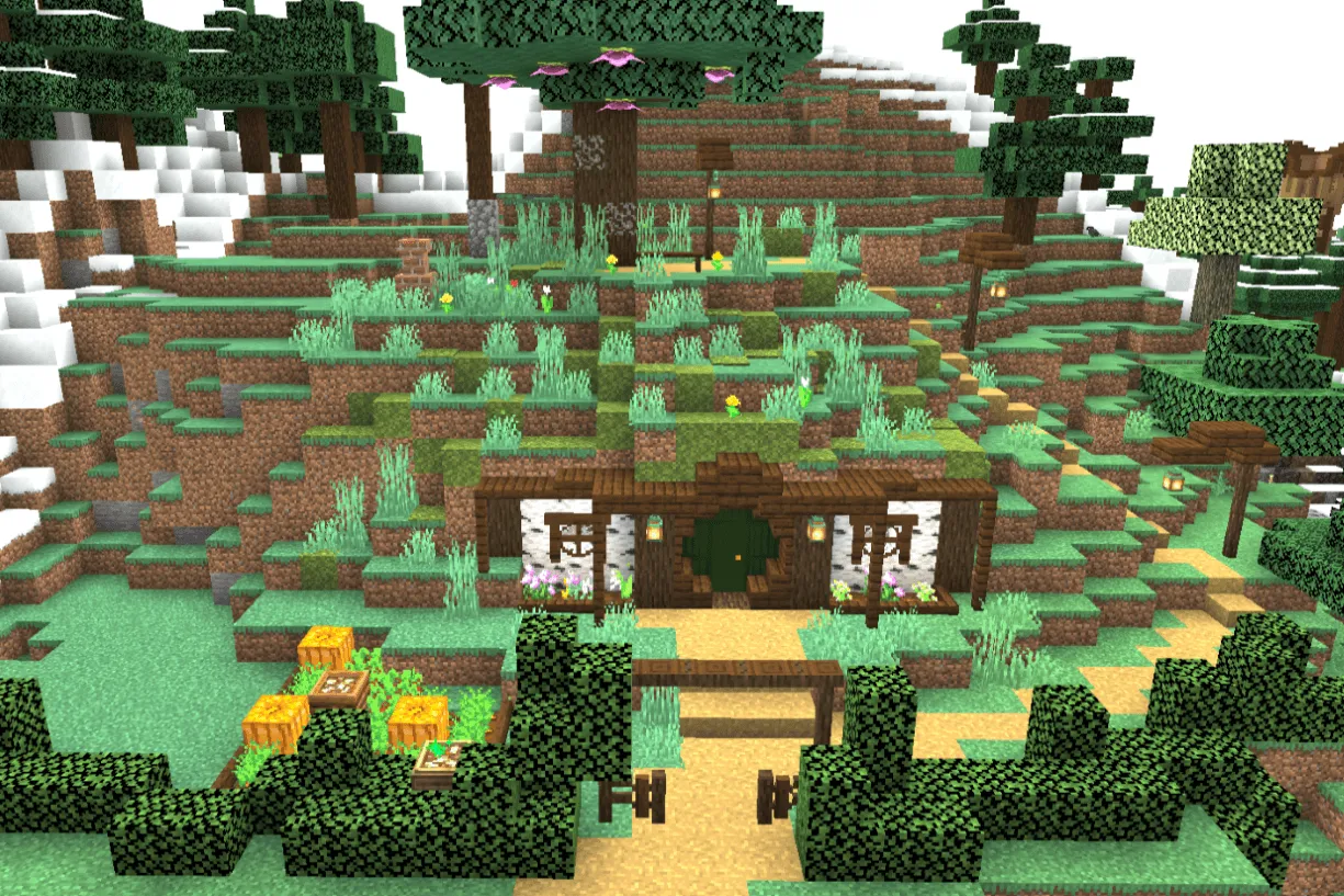 World of Lord of the Rings — скриншот 1 (Моды, Minecraft)